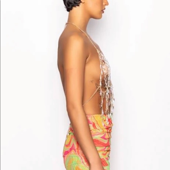 Drop Razor Crystal Bra - Picture 3 of 8